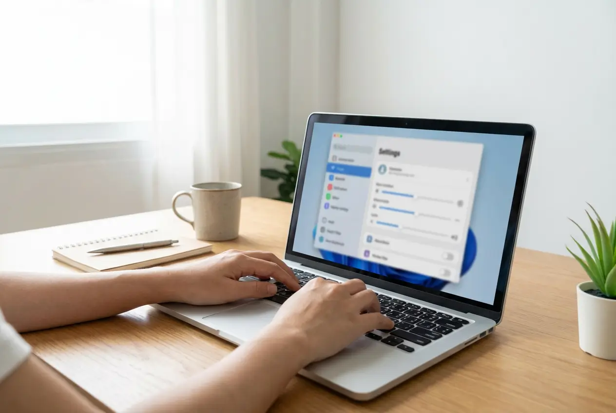 Tablet controlling smart home features remotely