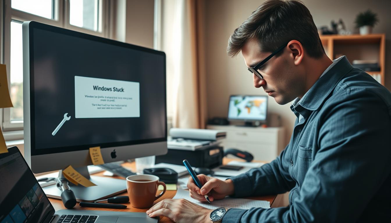 windows update stuck fix