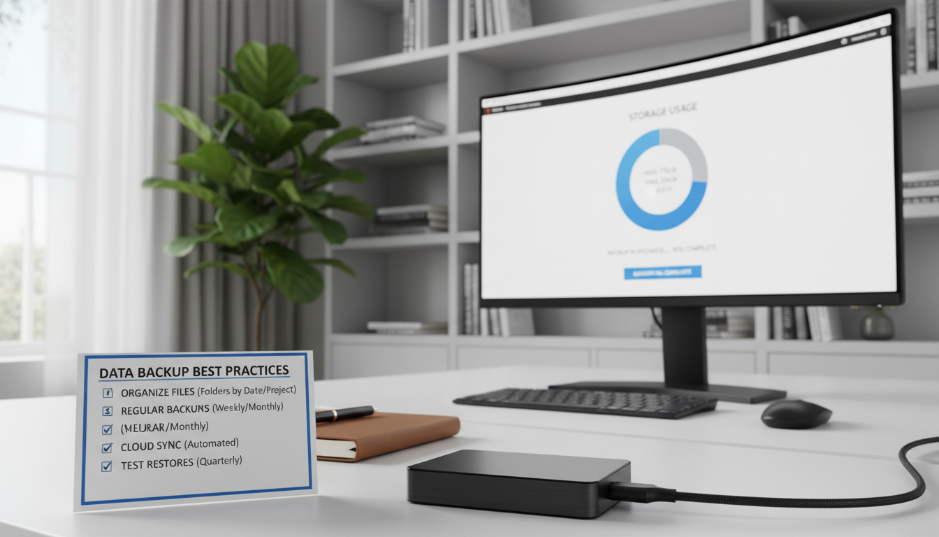 external hard drive backup best practice